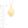 Thumbnail Image 4 of Polished Oval Locket in 10K Gold