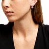 Thumbnail Image 2 of 1/2 CT. T.W. Heart-Shaped Multi-Diamond Frame Drop Earrings in 10K White Gold