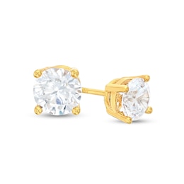 1-1/2 CT. T.W. Certified Lab-Grown Diamond Solitaire Stud Earrings in 14K Gold (F/SI2)
