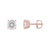 Thumbnail Image 2 of 2 CT. T.W. Certified Lab-Grown Diamond Solitaire Stud Earrings in 14K Rose Gold (F/SI2)