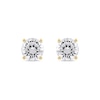 Thumbnail Image 3 of 2 CT. T.W. Certified Lab-Grown Diamond Solitaire Stud Earrings in 14K Gold (F/SI2)
