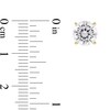 Thumbnail Image 4 of 3 CT. T.W. Certified Lab-Created Diamond Solitaire Stud Earrings in 14K Gold (F/SI2)