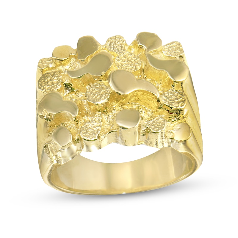 Main Image 1 of 16.0mm Nugget Ring in 10K Gold
