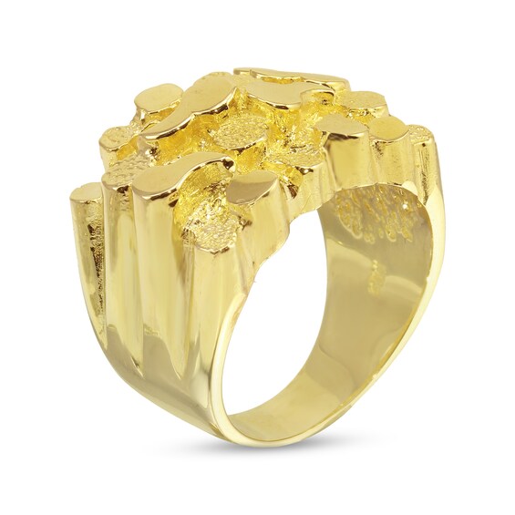 16.0mm Nugget Ring in 10K Gold