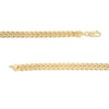 Thumbnail Image 3 of 8.25mm Diamond-Cut Cuban Curb Chain Bracelet in Solid 10K Gold - 8.5"