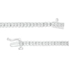 Thumbnail Image 3 of 1/4 CT. T.W. Diamond Illusion Tennis Bracelet in Sterling Silver - 7.25"