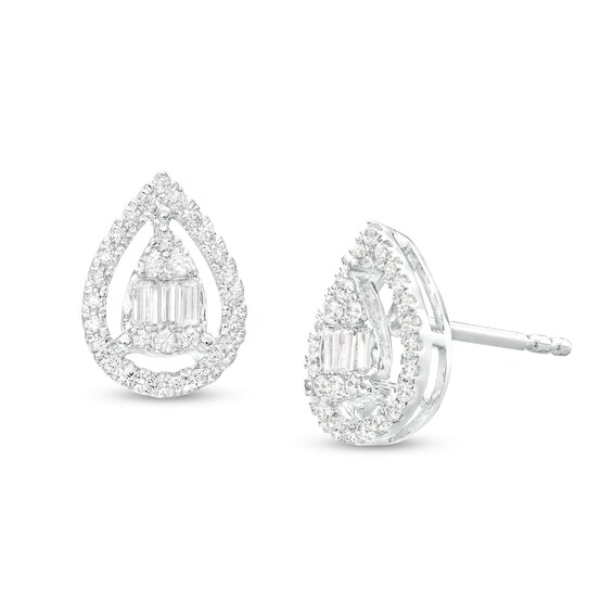 Louis Vuitton Diamond White Gold Earrings – Opulent Jewelers