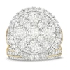 Thumbnail Image 4 of 4-1/2 CT. T.W. Multi-Diamond Frame Multi-Row Bridal Set in 10K Gold