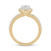 Thumbnail Image 3 of Certified Lab-Grown Diamond Center Stone 1-1/2 CT. T.W. Frame Engagement Ring in 14K Gold (F/VS2)