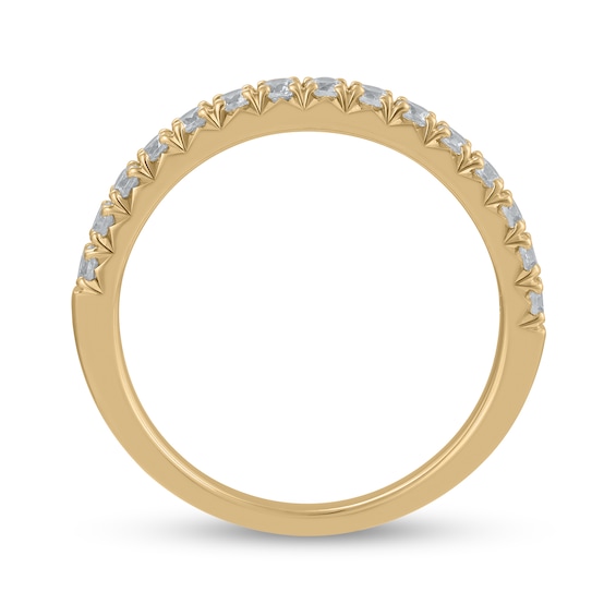 1/2 CT. T.w. Certified Lab-Grown Diamond Anniversary Band in 14K Gold (F/Vs2)