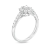 Thumbnail Image 2 of 3/4 CT. T.W. Certified Lab-Created Diamond Floral Frame Ring in 14K White Gold (F/SI2)