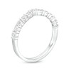 Thumbnail Image 3 of 1/4 CT. T.W. Diamond Contour Anniversary Band in 14K White Gold