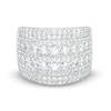 Thumbnail Image 1 of 2 CT. T.W. Diamond Multi-Row Anniversary Band in 14K White Gold