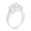 Thumbnail Image 3 of 2 CT. T.W. Diamond Double Frame Split Shank Engagement Ring in 14K White Gold