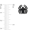 Thumbnail Image 3 of Men's Spider Faux Ear Plug Stud Earrings in Black Stainless Steel