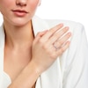 Thumbnail Image 2 of 1/3 CT. T.W. Certified Lab-Grown Diamond Bypass Ring in 14K White Gold (F/SI2)