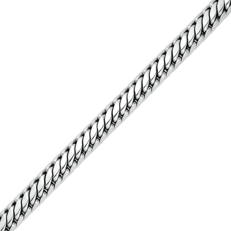 Main Image 1 of 8.0mm Link Chain Bracelet in Solid Sterling Silver  - 8.0"