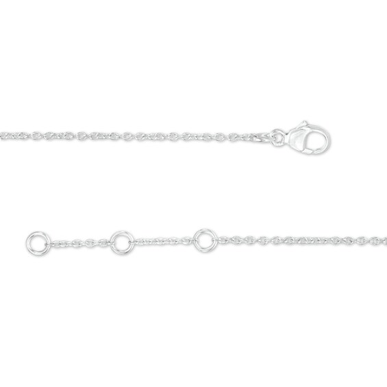 Love Talks 1/6 CT. T.w. Diamond "wifey" Cursive Script Bracelet in Sterling Silver - 7.5"