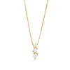 Thumbnail Image 1 of Marilyn Monroe™ Collection 1/3 CT. T.W. Journey Diamond Three Stone Swirl Pendant in 10K Gold
