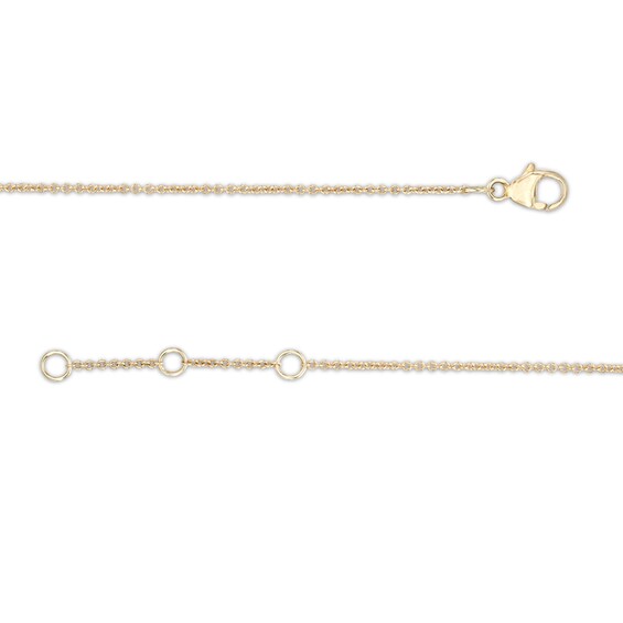 Love Talks 1/10 CT. T.w. Diamond "Mrs" Script Bracelet in 10K Gold - 7.5"