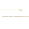 Thumbnail Image 3 of Love Talks 1/10 CT. T.W. Diamond "love" Script Bracelet in 10K Gold - 7.5"