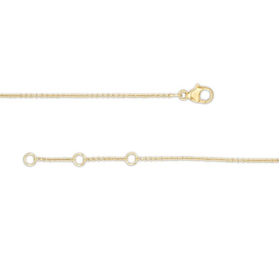 Love Talks 1/10 CT. T.w. Diamond "love" Script Bracelet in 10K Gold - 7.5"