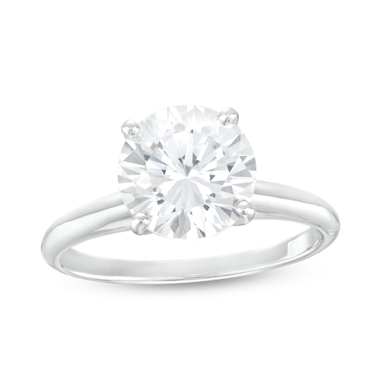 2-1/2 CT. Certified Lab-Grown Diamond Solitaire Engagement Ring in 14K White Gold (I/Si2)