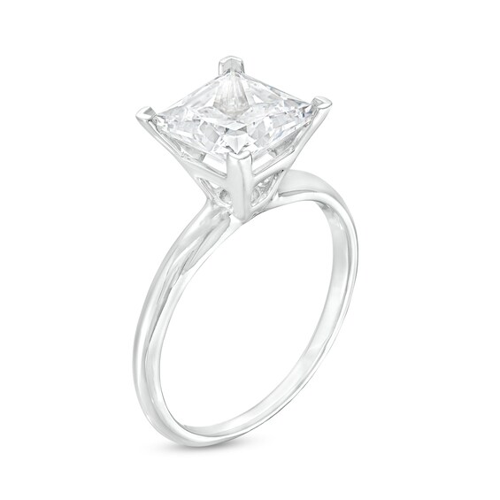 2-/2 CT. Certified Princess-Cut Lab-Grown Diamond Solitaire Engagement Ring in 14K Gold (I/Si2