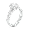Thumbnail Image 3 of 1-3/4 CT. T.W. Certified Lab-Created Diamond Frame Bridal Set in 14K White Gold (I/SI2)