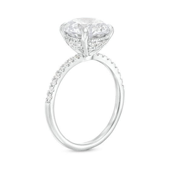 3-1/4 CT. T.w. Certified Lab-Grown Diamond Engagement Ring in 14K White Gold (I/Si2)
