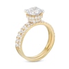 Thumbnail Image 3 of 3 CT. T.W. Certified Lab-Grown Diamond Bridal Set in 14K Gold (I/SI2)