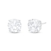 Thumbnail Image 1 of 2 CT. T.W. Certified Lab-Grown Diamond Solitaire Stud Earrings in 14K White Gold (F/VS2)