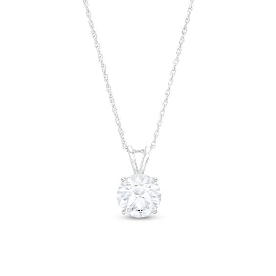 CT. Certified Lab-Grown Diamond Solitaire Pendant in 14K Gold (F/Vs2