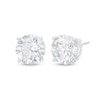 Thumbnail Image 1 of 4 CT. T.W. Certified Lab-Grown Diamond Solitaire Stud Earrings in 14K White Gold (F/VS2)