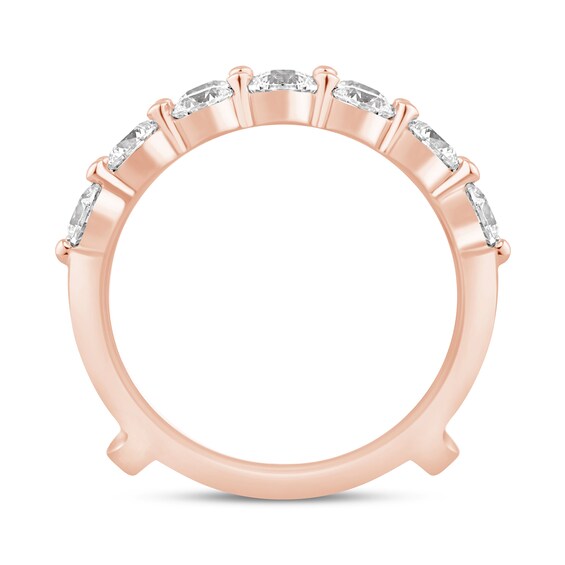 2 CT. T.w. Certified Lab-Grown Diamond Solitaire Enhancer in 14K Rose Gold (F/Vs2)