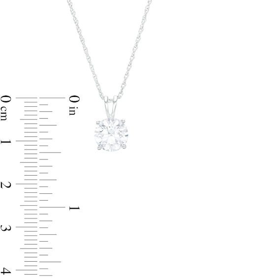 2 CT. Certified Lab-Grown Diamond Solitaire Pendant in 14K Gold (F/Vs2