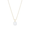 Thumbnail Image 0 of 2 CT. Certified Lab-Created Diamond Solitaire Pendant in 14K Gold (F/VS2)