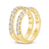 Thumbnail Image 2 of 1-1/2 CT. T.W. Certified Lab-Grown Diamond Contour Solitaire Enhancer in 14K Gold (F/VS2)