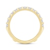 Thumbnail Image 3 of 1-1/2 CT. T.W. Certified Lab-Grown Diamond Contour Solitaire Enhancer in 14K Gold (F/VS2)