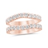 Thumbnail Image 1 of 1-1/2 CT. T.W. Certified Lab-Grown Diamond Contour Solitaire Enhancer in 14K Rose Gold (F/VS2)