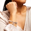 Thumbnail Image 2 of The Kindred Heart from Vera Wang Love Collection Freshwater Cultured Pearl and Diamond Bracelet in Sterling Silver