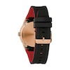 Thumbnail Image 2 of Men's Bulova Millennia Black IP and Rose-Tone Strap Watch with Black Dial (Model: 97C112)
