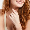 Thumbnail Image 2 of 1 CT. T.W. Certified Marquise Diamond Double Frame Engagement Ring in 14K White Gold (I/I1)