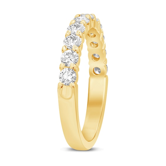 1 CT. T.w. Certified Lab-Grown Diamond Eleven Stone Anniversary Band in 14K Gold (F/Vs2)