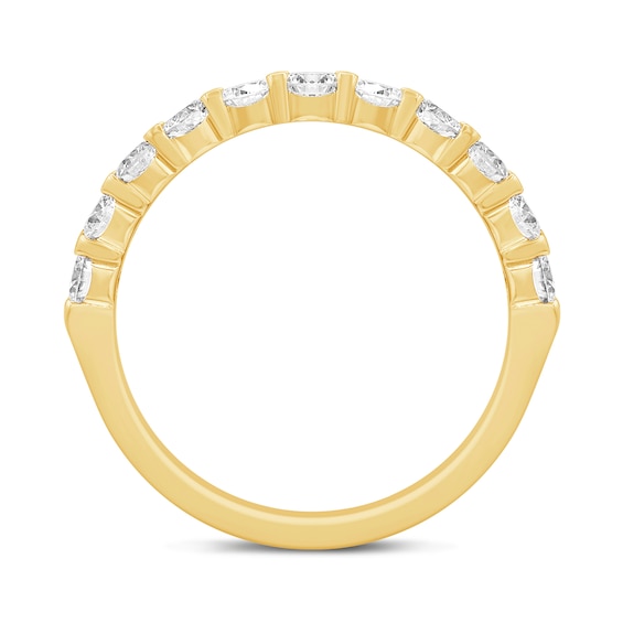 1 CT. T.w. Certified Lab-Grown Diamond Eleven Stone Anniversary Band in 14K Gold (F/Vs2)