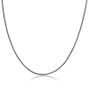 Thumbnail Image 1 of Men's 3.0mm Antique-Finish Wheat Chain Necklace in Solid Stainless Steel  - 22"
