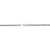 Thumbnail Image 3 of Men's 3.0mm Antique-Finish Wheat Chain Necklace in Solid Stainless Steel  - 22"
