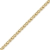 Thumbnail Image 2 of Men's 3.0mm Wheat Chain Necklace in Solid Stainless Steel  with Yellow IP - 22"