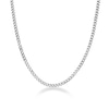 Thumbnail Image 1 of Men's 4.0mm Foxtail Chain Necklace in Solid Stainless Steel  - 22"