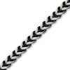 Thumbnail Image 2 of Men's 5.0mm Antique-Finish Foxtail Chain Bracelet in Solid Stainless Steel  - 9.0"